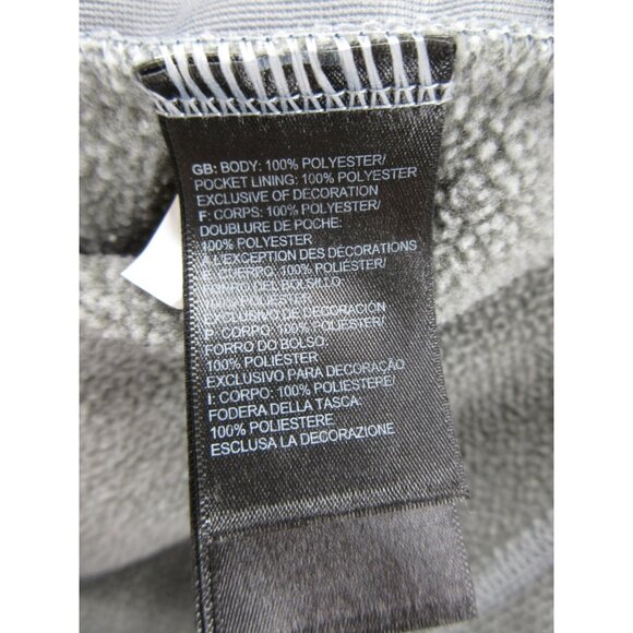 The North Face Jacket Small Cap Rock Fleece Textured Full Zip Coat - Picture 10 of 11